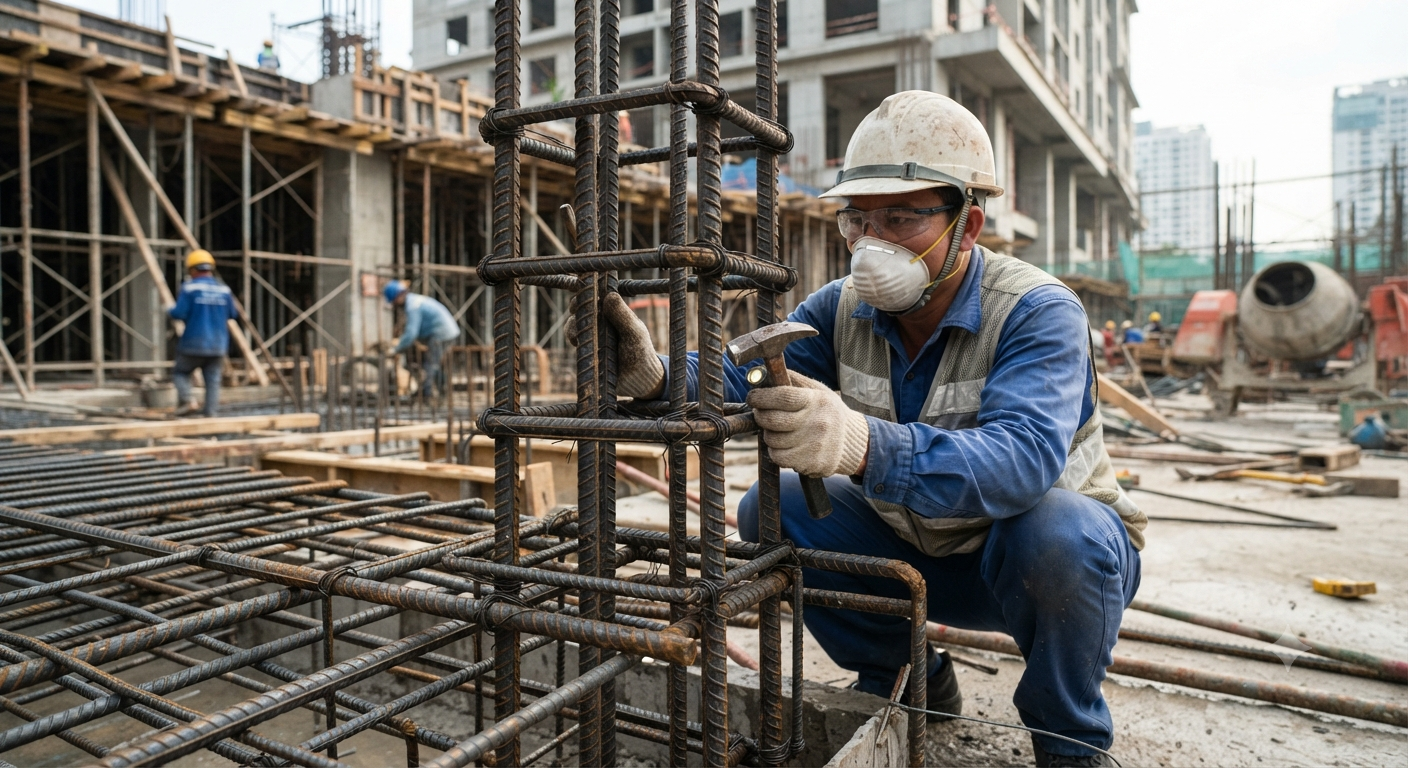 Các chi tiết liên kết cốt lõi cần kiểm tra kỹ lưỡng