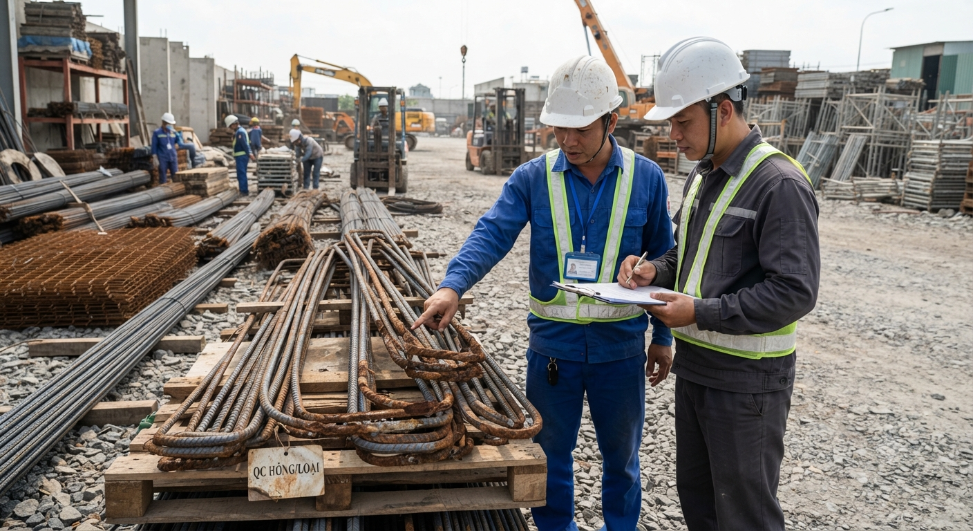 Xử lý khi phát hiện sai sót hoặc hư hỏng