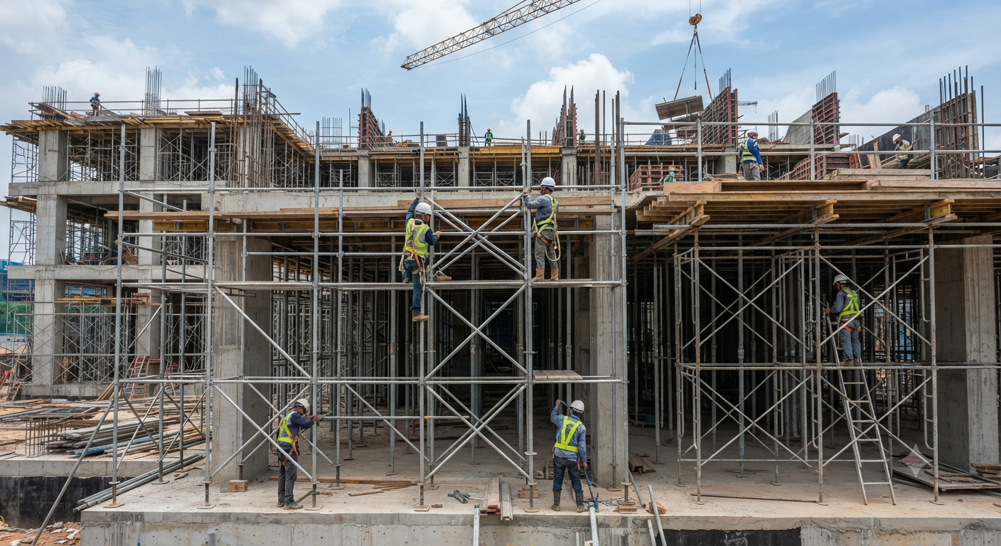 Giàn Giáo Là Gì? Tổng Quan Về Các Loại Giàn Giáo Phổ Biến